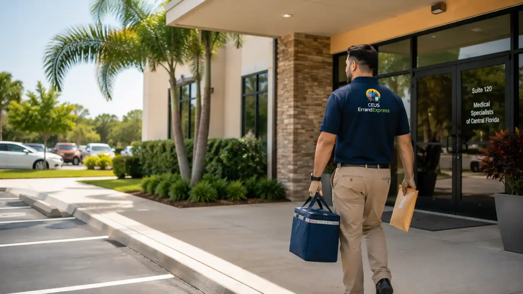 Ceus Errand Express medical courier service in Central Florida